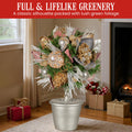 Christabelle 36cm Christmas Topiary Tree Jewelled Baubles Berries