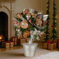 Christabelle 36cm Christmas Topiary Tree Jewelled Baubles Berries