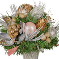 Christabelle 33cm Christmas Bouquet Floral Arrangement Jewelled Baubles
