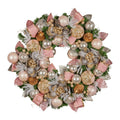 Christabelle 71cm Pink Christmas Wreath Door Decoration Baubles