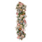 Christabelle 100cm Christmas Garland Jewelled Baubles Berries Pink