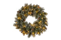 Christabelle 61cm Christmas Wreath LED Lights Cashmere Pine
