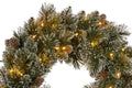 Christabelle 61cm Christmas Wreath LED Lights Cashmere Pine
