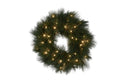 Christabelle 61cm Christmas Wreath LED Lights Long Needle