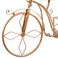 Christabelle Gold Bicycle Christmas Tree Ornament Decoration