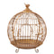 Christabelle Antique Gold Bird Cage Wrought Iron Christmas Decor