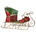 Christabelle 210cm Rustic Christmas Sleigh Steel Display Decoration