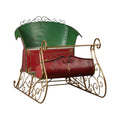 Christabelle 210cm Rustic Christmas Sleigh Steel Display Decoration
