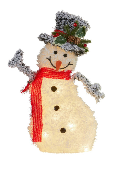 Christabelle 50cm Christmas Snowman With Lights