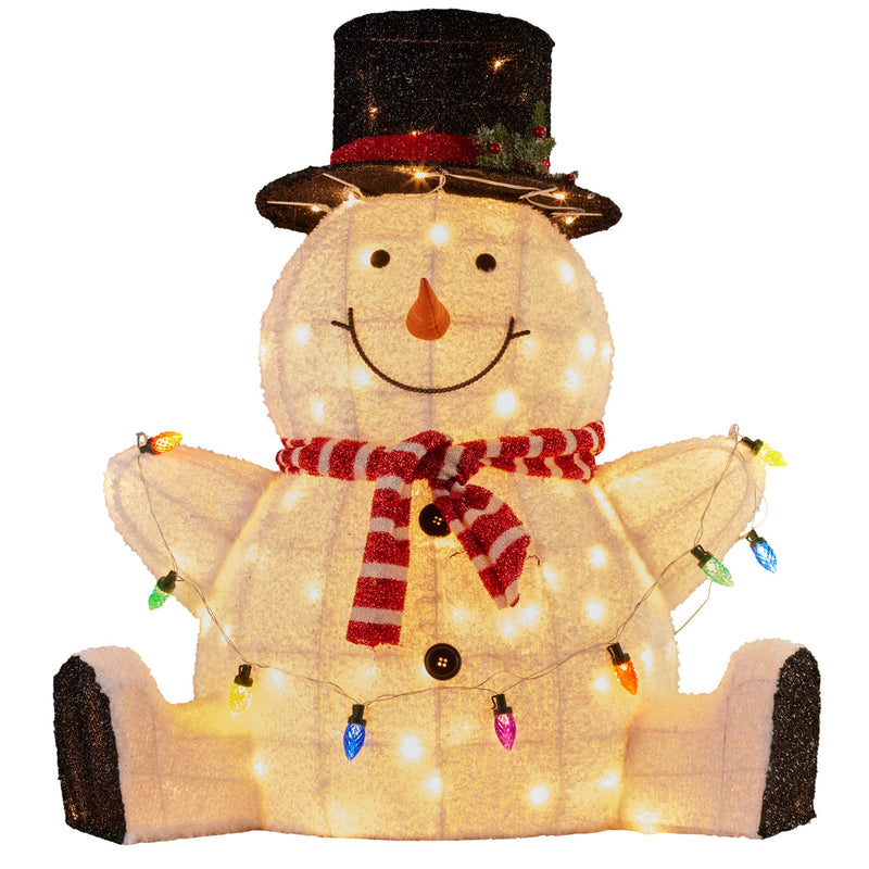 Christabelle 82cm Snowman Christmas Display Lights Indoor Outdoor