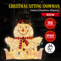 Christabelle 82cm Snowman Christmas Display Lights Indoor Outdoor