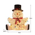 Christabelle 82cm Snowman Christmas Display Lights Indoor Outdoor