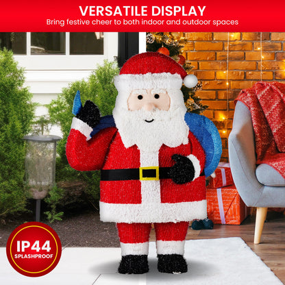 Christabelle 81cm Christmas Santa Display with Lights