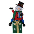 Christabelle 85cm Christmas Snowman Presents Lights Display
