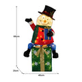 Christabelle 85cm Christmas Snowman Presents Lights Display