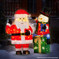 Christabelle 85cm Christmas Snowman Presents Lights Display
