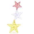 Christabelle 120cm Triple Star Christmas Light Display