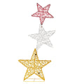 Christabelle 120cm Triple Star Christmas Light Display