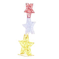 Christabelle 120cm Triple Star Christmas Light Display