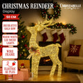 Christabelle Light Up Reindeer Christmas Decoration LED Warm White Gold
