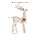 Christabelle Light Up Reindeer Christmas Decoration LED Warm White Gold