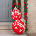 Christabelle Christmas Bauble Display Warm White LED Lights Glitter