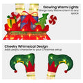 Christabelle 86cm Elf Gift Sack LED Christmas Decoration Warm White