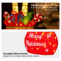 Christabelle 86cm Elf Gift Sack LED Christmas Decoration Warm White