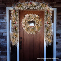 Christabelle 61cm Christmas Wreath LED Lights Front Door Decoration