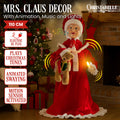 Christabelle 1.1m LED Musical Christmas Mrs Claus Glowing Candle