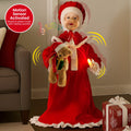 Christabelle 1.1m LED Musical Christmas Mrs Claus Glowing Candle
