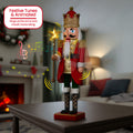 Christabelle 60cm LED Musical Animated Christmas Nutcracker Decoration