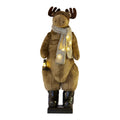 Christabelle 1.5m LED Animated Christmas Moose Light-Up Decoration