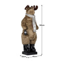 Christabelle 1.5m LED Animated Christmas Moose Light-Up Decoration