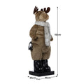 Christabelle 1.1m LED Musical Christmas Moose Light-Up Decoration