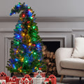 Christabelle 1.2m Pre-Lit Christmas Tree 550 Tips Curved Multicolour