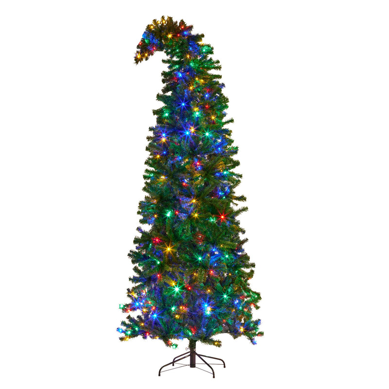 Christabelle 2.3m Curved Pre-Lit Christmas Tree 1240 Tips