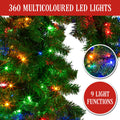 Christabelle 2.3m Curved Pre-Lit Christmas Tree 1240 Tips