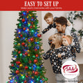 Christabelle 2.3m Curved Pre-Lit Christmas Tree 1240 Tips