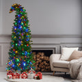 Christabelle 2.3m Curved Pre-Lit Christmas Tree 1240 Tips