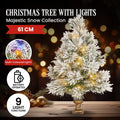 Christabelle 61cm Prelit Christmas Tree Snow White Tabletop