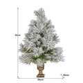 Christabelle 61cm Prelit Christmas Tree Snow White Tabletop