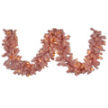 Christabelle 274cm Pink Christmas Garland LED Lights