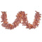 Christabelle 274cm Pink Christmas Garland LED Lights