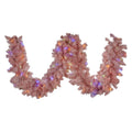 Christabelle 274cm Pink Christmas Garland LED Lights