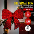 Christabelle 91cm LED Christmas Bow 5 Function Twinkle Lights