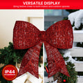 Christabelle 91cm LED Christmas Bow 5 Function Twinkle Lights