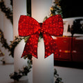 Christabelle 91cm LED Christmas Bow 5 Function Twinkle Lights
