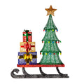 Christabelle Christmas Sled 183cm LED Lights Tree Presents C9