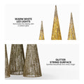 Christabelle 3pc Christmas Tree LED Lights Indoor Outdoor Yard Decoration